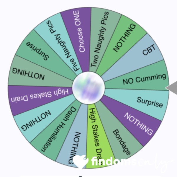 Spin Wheel For My Entertainment💋