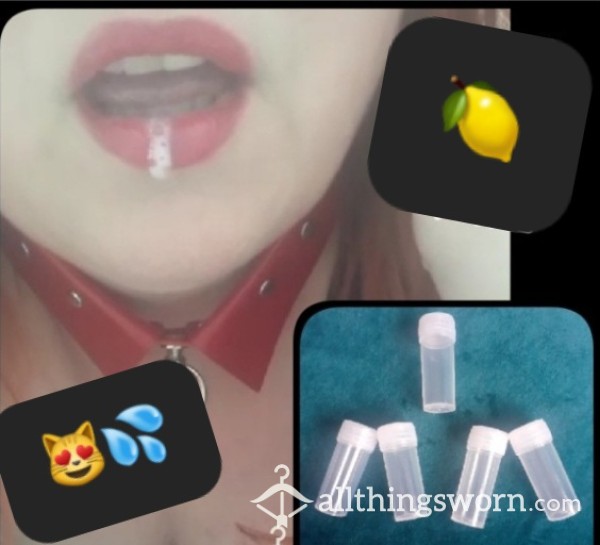 💋💦 Sp*t And / Or Lemonade Filled Vial For You X 2💦💋