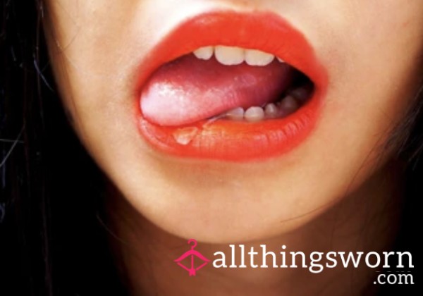 Sp*t From My Juicy Red Lips