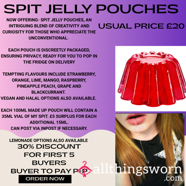 Sp*t Jelly 🤤Turn Your Usual Sp*t Vials Into A Delicious Fruity Treat
