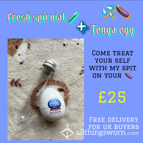 Sp*t Vial And Tenga Egg Deal