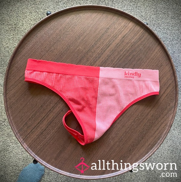 Split Color Thong