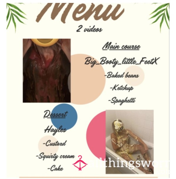 Splosh Menu -collab