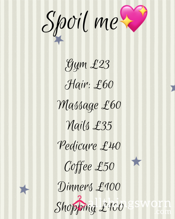 Spoil Me💖