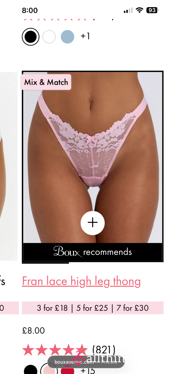 Spoil Me With A New Thong