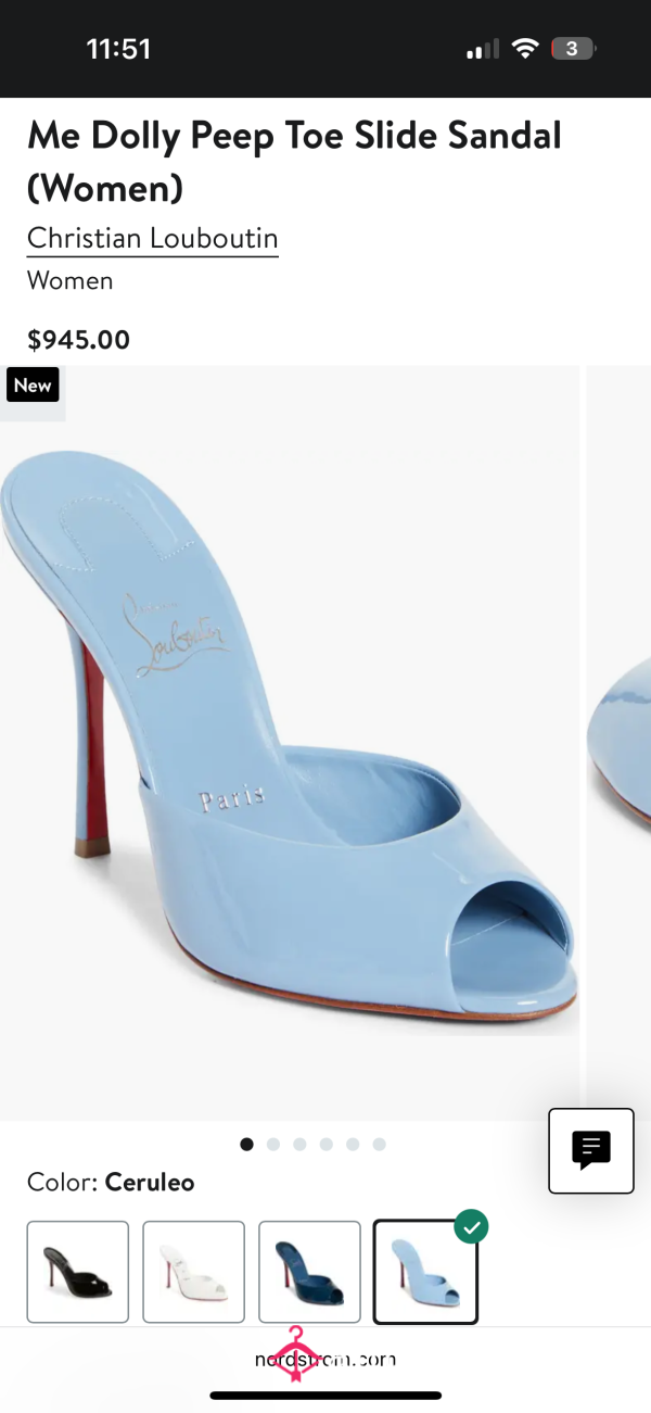 Spoil Me With Red Bottoms 🩵👠🩵👠