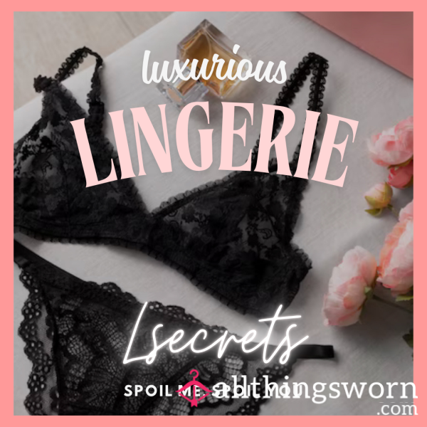 Spoil Me With S**y Lingerie