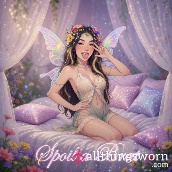 Spoil Your Bratty Fairy – Show Daddy/Sir Power 🌿🧚‍♀️💸