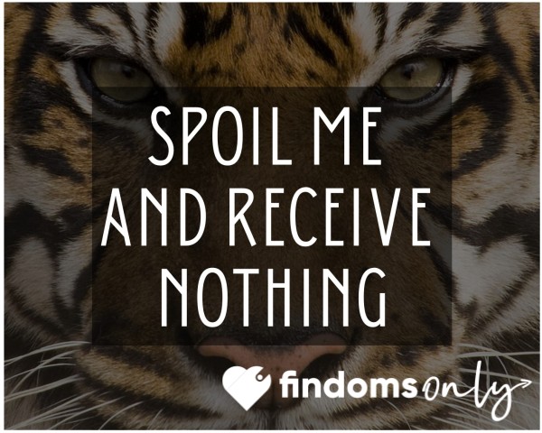 Spoil Your Mistress And Receive Nothing