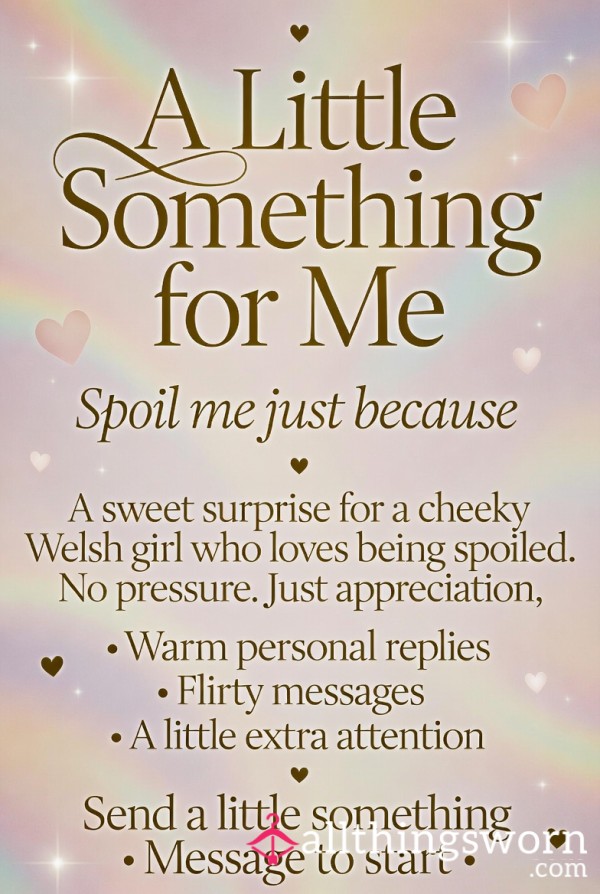 Spoil Your Welsh Sweetheart 💸