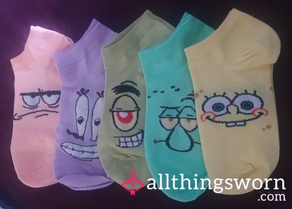 🧦 SpongeBunny Sock Squad – 48 Hour Wear – £15