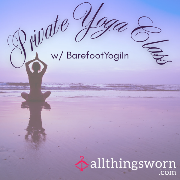 🧘‍♀️ Sponsor My Private Yoga Cla**es W/ @BarefootYogiIn