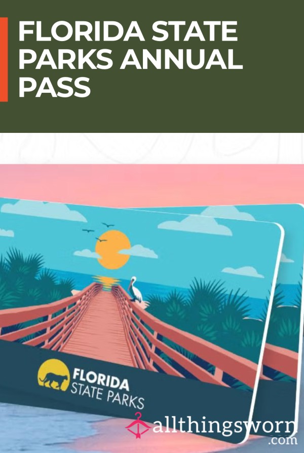 Sponsorship Opportunity: FLORIDA STATE PARKS ANNUAL Pa**