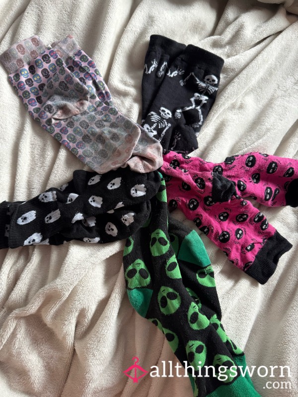 Sp**ky Halloween Socks