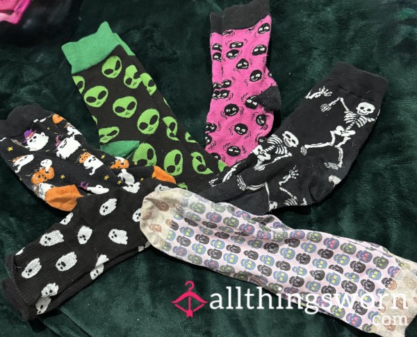 Sp**ky Halloween Socks