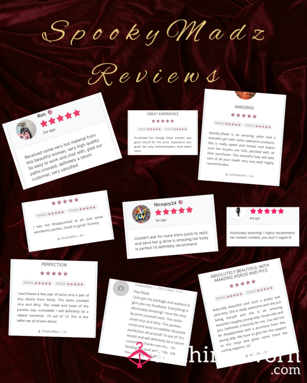 Sp**ky's Reviews 🖤✨️