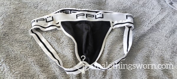PPU Black&white Sport Jockstrap (M/L)