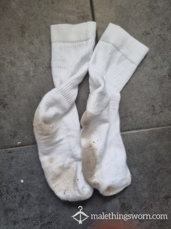 Sport Socks White - Size 9
