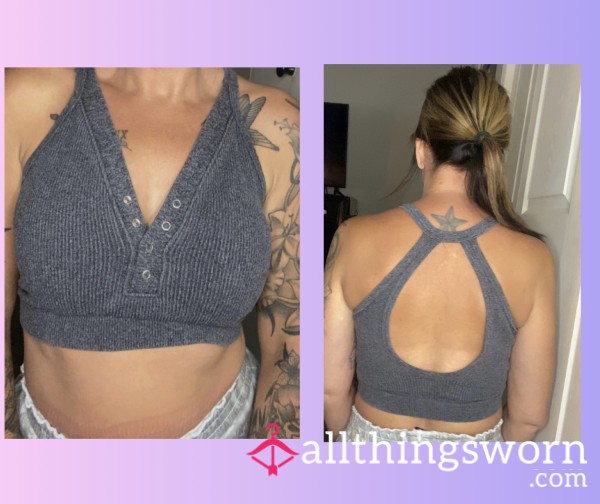 S**y Grey Sports Bra / Top