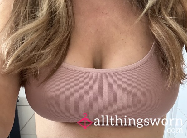 💕 Pink Sports Bra 💕