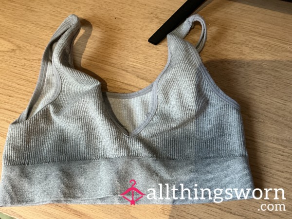 Sports Bra After A Long Work Out Session