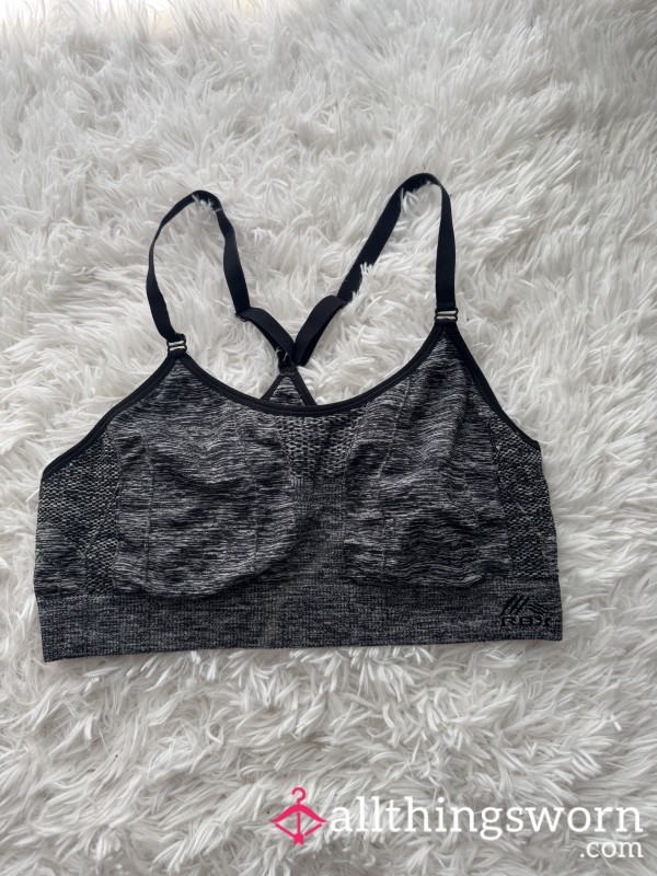 Sports Bra - Black/grey