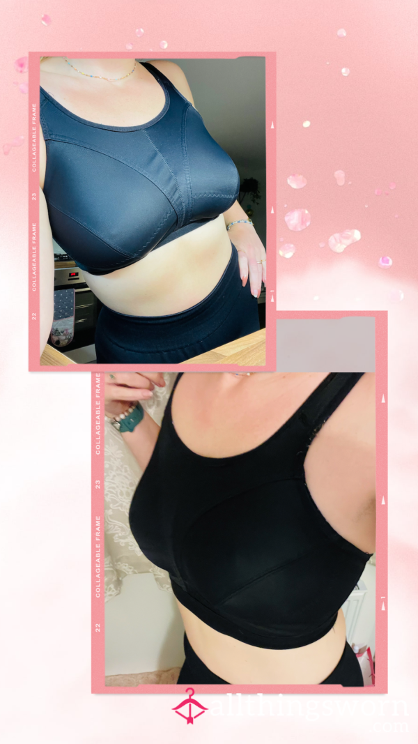 Sports Bra Soaked In Sweat!