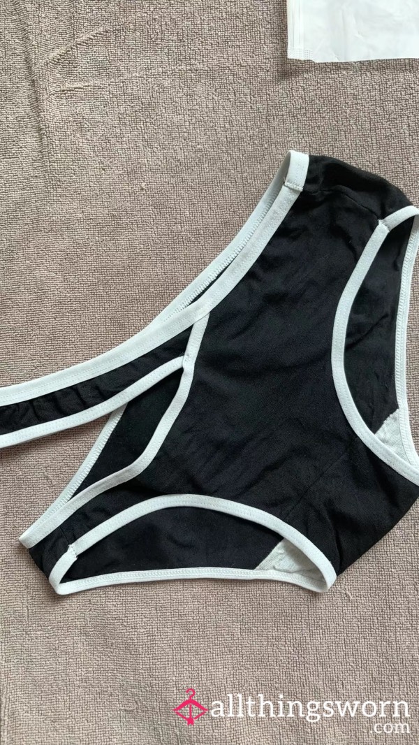 Sports Waist~Split Cotton Underwear, Sweet And S**y Triangle Pants 开叉纯棉内裤
