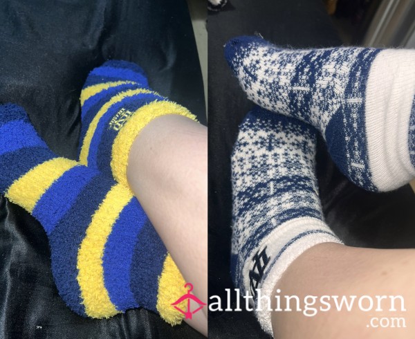 SPORTS ZONE ‼️ Notre Dame Fuzzy Socks
