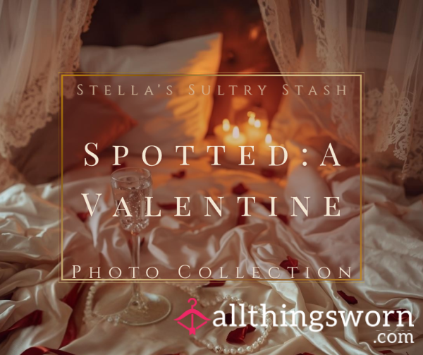 Spotted: A Valentine (10 Red&White Polka Dot And Heart Lingerie Photos. £12)