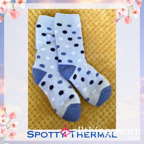 Spotty Thermal Socks 🐄 2 Day Wear + 1 Workout Included - £15 😈 Longer Wears And International Shipping Available 🌍