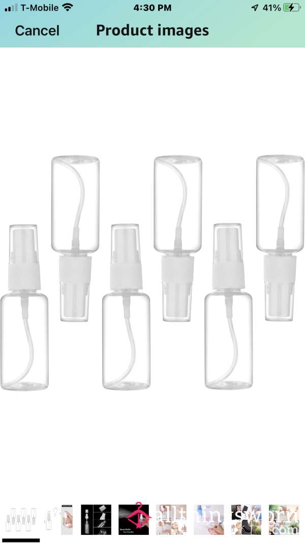 Spray Bottle 1oz