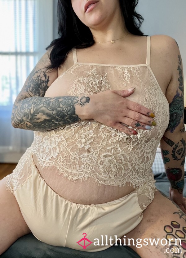 SPRING CLEANING SALE - Lace Sleep Set