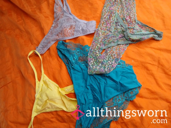 Spring Panty Drawer Clean Out, Any Pair 2day Wear €20 Withextras Only €5 Each