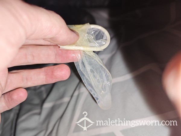 Spunk Filled Durex Condom