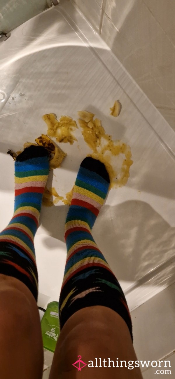 Squashing Banana In My Long Socks