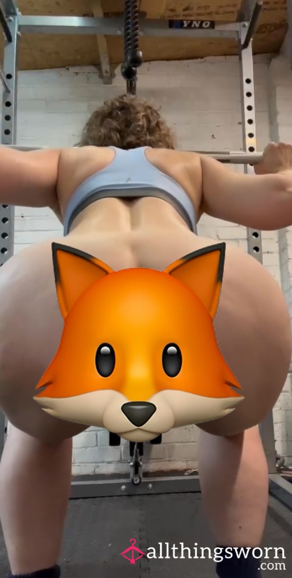 Squatting Without My Panties…