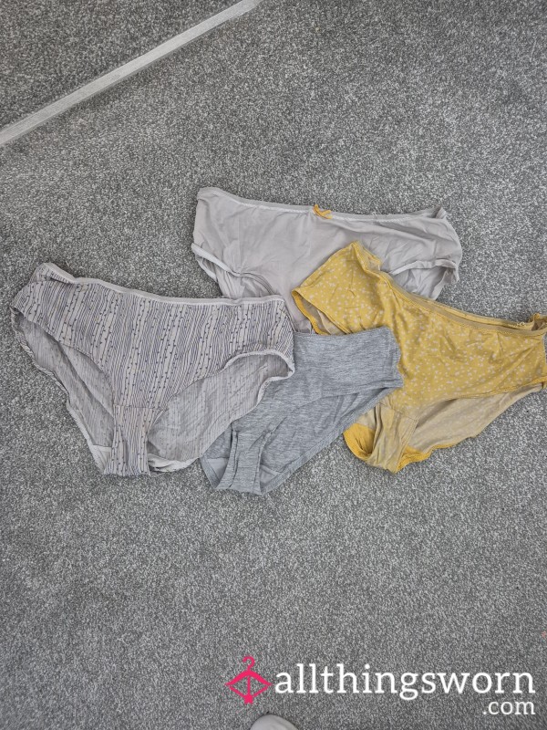 Squeeze Myself Into My Old Fitting Panties - Size 10
