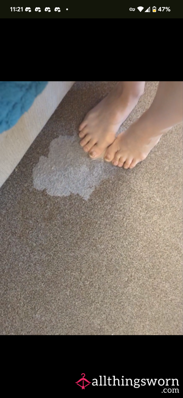 Squelching Spilt Milk Between My Toes