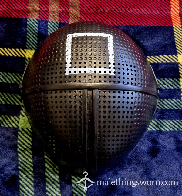 Squid Game Guard Mask — Worn In Filthy Roleplay & Cam Sessions