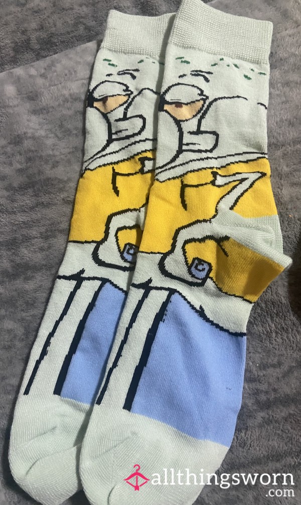 Squidward Socks