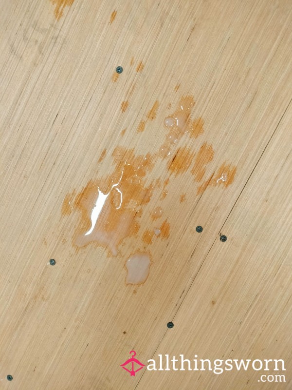 Squirting On The Kitchen Floor After A Horny Gym Session