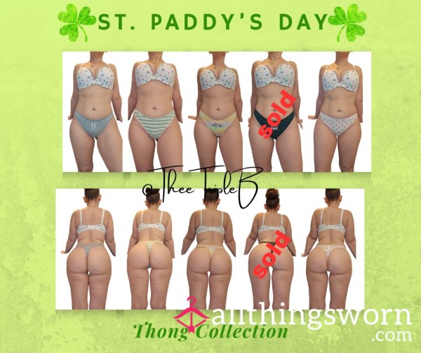 St. Paddy's Day Thong Collection