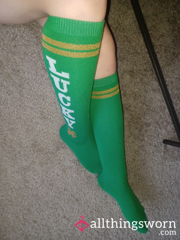 St Patty's Lucky Charm Knee High