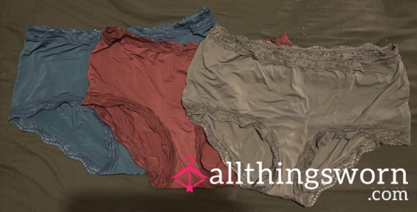 Stain Size 16 Panties, 48hrs Wear. Including Shipping