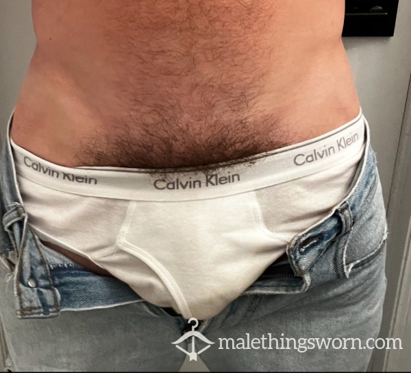 Stained Calvin Klein Briefs