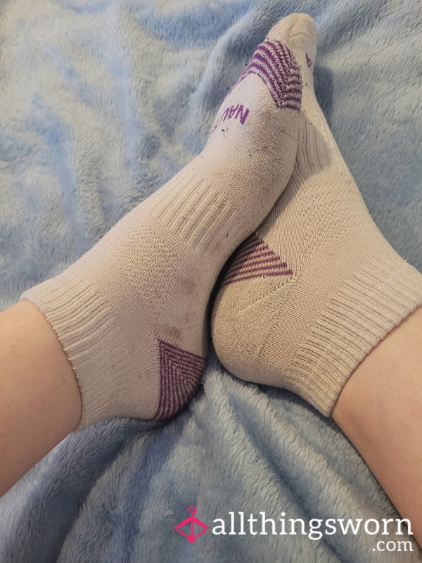 Stained Forever Well-Worn Ankle Socks