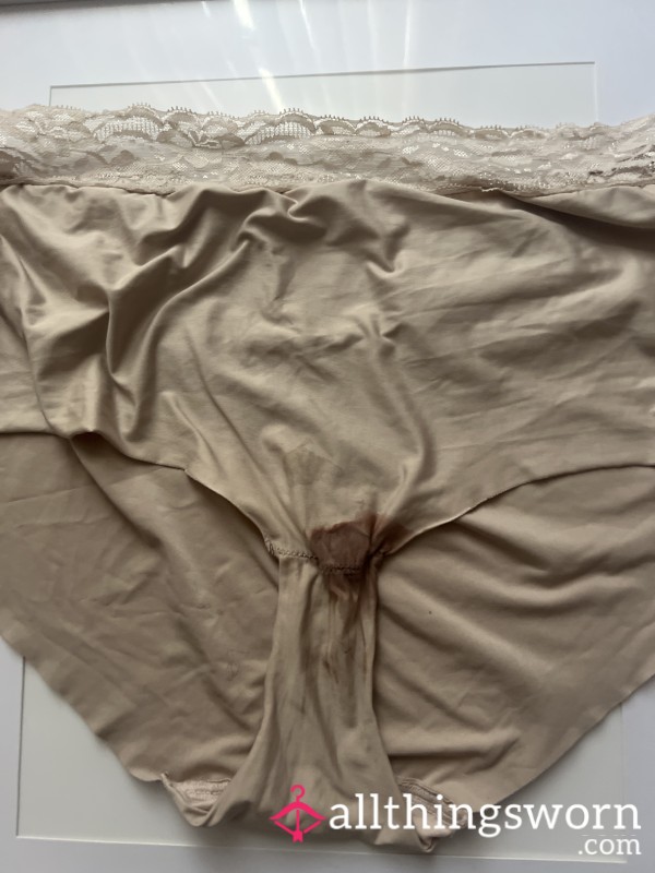 Stained Granny Panties
