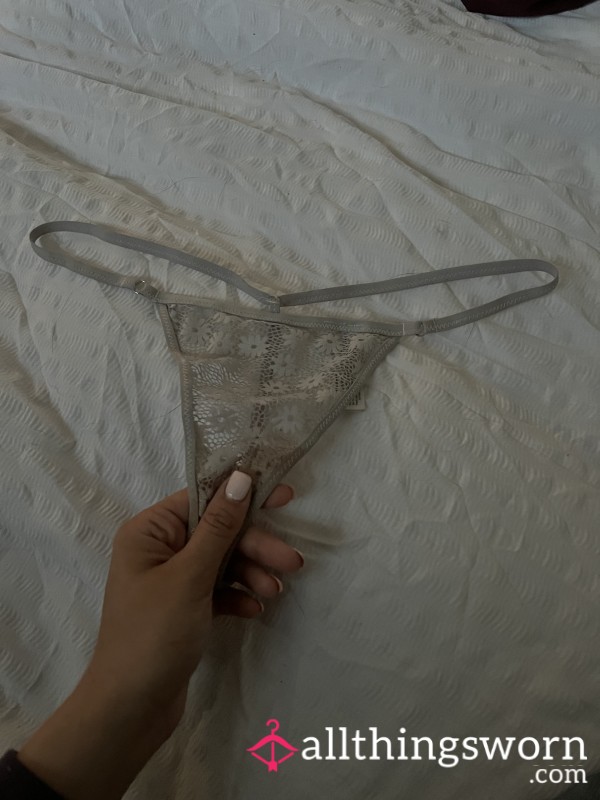 Stained Lace Thong