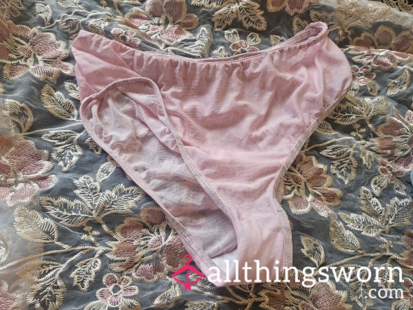 Stained Old See Through Pink Briefs